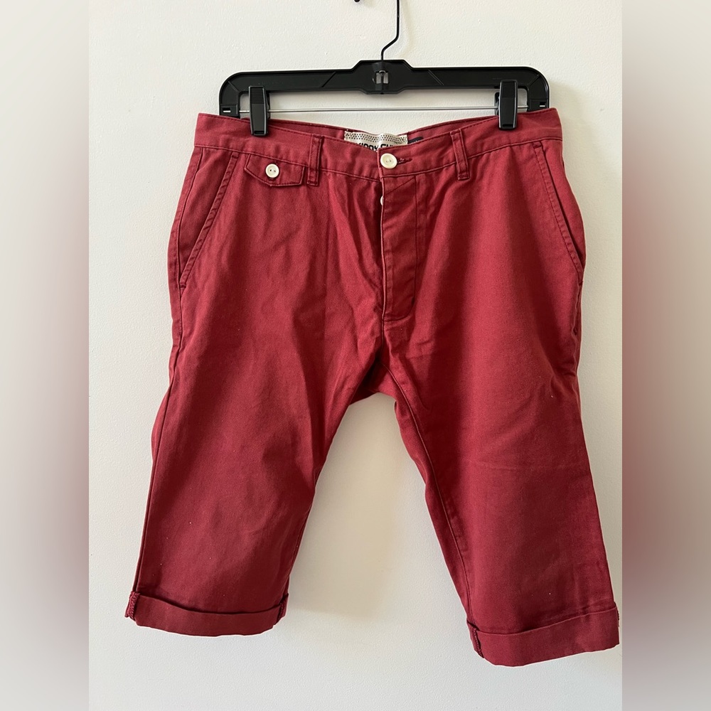 Skinny chino short